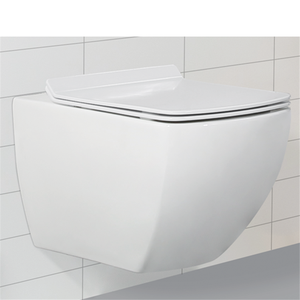 <span class=keywords><strong>Toilette</strong></span> suspendue de style européen avec couverture de siège souple UF articles sanitaires <span class=keywords><strong>toilette</strong></span> suspendue murale flottante sans monture - Product Image 6