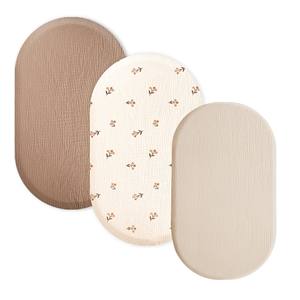 <span class=keywords><strong>Juego</strong></span> <span class=keywords><strong>de</strong></span> Sábanas 100% Algodón Ecológico, Suave y Transpirable, Color Sólido, <span class=keywords><strong>para</strong></span> <span class=keywords><strong>Cuna</strong></span> Doble, con Efecto Arrugado - Product Image 2