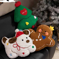 Jouets en peluche pas chers en gros pour Noël : Chien, Arbre de Noël, Bonbon de gingembre, Animaux en peluche mignons, Jouets pour machine à griffes de carnaval pour enfants