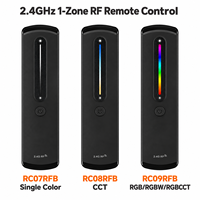 Contrôleur de bande LED Tuya WiFi 2.4G RF PWM avec télécommande tactile RF pour Alexa Google Home DC12V 24V DIM CCT RGB RGBW RGBCCT