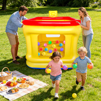 Trampoline gonflable pour enfants avec espace pour balles océaniques, lit de saut intérieur et extérieur, équipement de divertissement