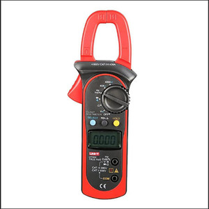 Multimètre numérique à pince portatif UNI-T UT204+ à sélection automatique de plage, True RMS, pour tension et courant AC – Meilleures ventes - Product Image 1