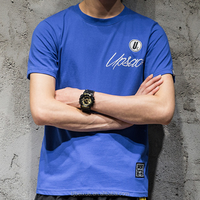 Fabricant de t-shirts OEM, vente en gros de t-shirts en coton et polyester de haute qualité, impression de logo personnalisé, t-shirts pour hommes