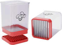 Coupe-fruits et légumes rapide, coupe-œufs, bananes, fraises, gadget de cuisine manuel portable en acier inoxydable