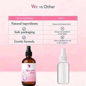 OEM Bio-Kräuter öltropfen Haar nägel und Gesichts feuchtigkeit creme Ergänzungen Rosenwasser tropfen Gesichts gesundheits produkte - Product Image 5