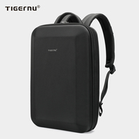 Sac à dos pour ordinateur portable unisexe, antivol, durable, en EVA rigide, imperméable, avec port USB, grande capacité, en polyester, pour les voyages