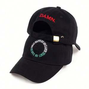 Gorra de Béisbol con Logotipo Personalizado, Tela de Terciopelo, Patrón Argyle Bordado a Mano y Lazos, Disponible con Estilo de Imagen Personalizada - Product Image 4