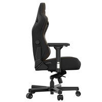 Luxueux personnalisé Vente en gros Chaise Silla en mousse moulée dense Re Gamer AndaSeat Kaiser 3 Chaise de jeu de qualité supérieure noire pour adultes
