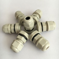 Presse-étoupe en plastique nylon étanche IP68, M25, M20, M16, M12, M10, M8