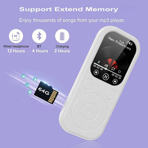 Reproductor de Música Portátil al por Mayor con Pantalla IPS HD de 2.0 Pulgadas, Reproductor MP3, Bluetooth, Lector de Libros Electrónicos, Grabadora, Compatible con Tarjeta TF de 128GB, Diseño Ligero - Product Image 4