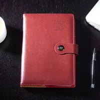 Libreta/Agenda de Lujo Personalizada con Tapa Dura de Cuero PU/Tela, A4/A5/A6/B5/B6, con Encuadernación Cosida, Porta Bolígrafo y Opción de Regalo