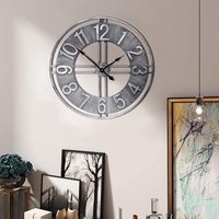 Lumière Led OEM Européen Personnalisé Appareil Photo Numérique Scandinave Roue Grande Montre Moderne Designer 3D Horloge Murale Décoration Maison Luxe