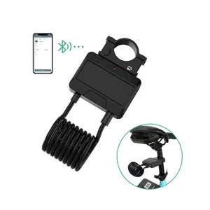 OEM ODM tipo C USB recargable de alarma de seguridad bicicleta Cable