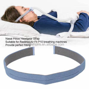 CPAP en gros pour <span class=keywords><strong>masque</strong></span> respiratoire remplacement sangles en nylon souple <span class=keywords><strong>ResMed</strong></span> <span class=keywords><strong>Airfit</strong></span> P10 oreiller nasal - Product Image 2