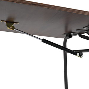 <span class=keywords><strong>Table</strong></span> de pique-nique pliante pour le <span class=keywords><strong>camping</strong></span> et la maison, avec plateau en bois massif et pieds en acier métallique pour l'extérieur - Product Image 4