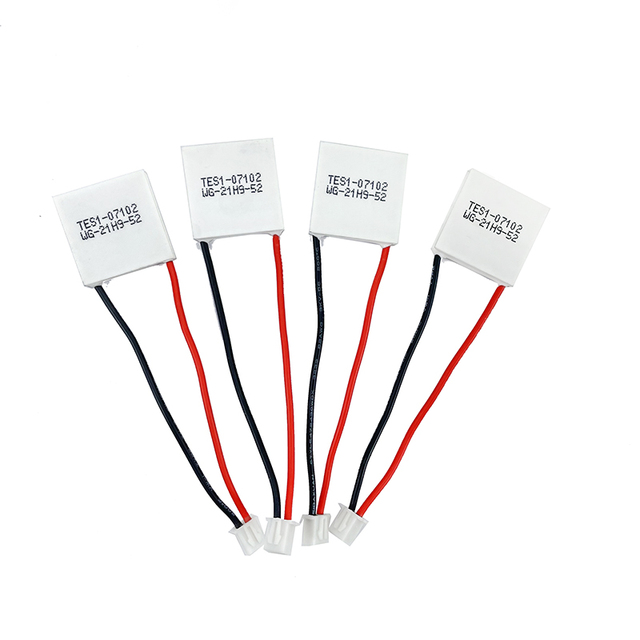 TES1-7102 2A 8V 10W 23x23x4.4mm Thermoelectric Cooler Peltier Plate Module Thermoelectric Generator