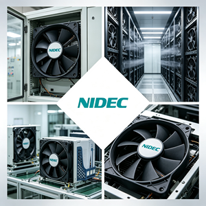 Ventilador de Refrigeración Original Nidec 12V 24V 48V DC5V 0.17A AC EC 4010 40X40X10MM 4CM Pequeño para Grabadora de Video <span class=keywords><strong>Dahua</strong></span> U40X05MMZ7-51 - Product Image 3