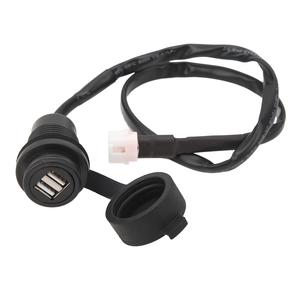 Adaptateur de prise de chargeur USB double pour moto, modification de prise d'alimentation USB pour <span class=keywords><strong>MT</strong></span>-07 <span class=keywords><strong>MT</strong></span>-<span class=keywords><strong>09</strong></span> 2018 à <span class=keywords><strong>2020</strong></span> - Product Image 4