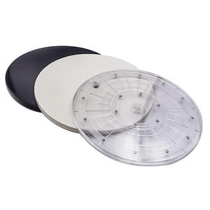 Grand <span class=keywords><strong>plateau</strong></span> tournant acrylique à roulement à billes <span class=keywords><strong>plateau</strong></span> rotatif pour étagère à épices Table gâteau cuisine garde-manger décoration TV ordinateur portable moniteur - Product Image 1