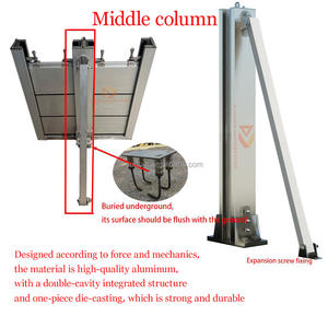 Veilig En Effectief Huis Overstromingsbeheersingsproduct Aluminium Overstromingsbarrière Waterveiligheidsproduct - Product Image 5