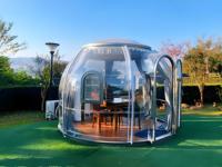 Machine de thermoformage entièrement automatique pour la fabrication de dômes de glamping en polycarbonate PC effet ciel étoilé
