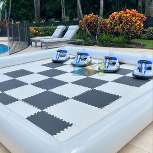 Prix d'usine en gros enfants autos tamponneuses arène gonflable terrain de piste de course gonflable pour la <span class=keywords><strong>location</strong></span> de fête - Product Image 4