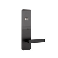 Cerradura inteligente de alta calidad para puerta de seguridad, cerradura de hotel de aleación de aluminio con tarjeta de sistema de software de gestión para habitación de hotel