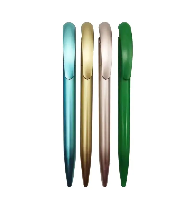 Good Quality Customized Logo Advertising Plastic Pen glas stift OEM Luxury Ballpoint Pen Customized Logo For Gift