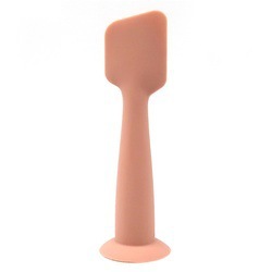 Applicateur de crème coloré, spatule essentielle pour bébé nouveau-né, brosse en silicone souple avec base d'aspiration - Product Image 5