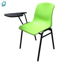 Chaise d'étude en plastique PP avec tablette d'écriture pour étudiants, idéale pour les cours et la formation – Vente en gros de fournitures scolaires universitaires