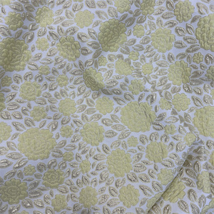 Tela Brocada Metálica 3D 100% Poliéster con Patrón Bordado para <span class=keywords><strong>Prendas</strong></span> <span class=keywords><strong>de</strong></span> Niñas <span class=keywords><strong>y</strong></span> Niños - Product Image 4