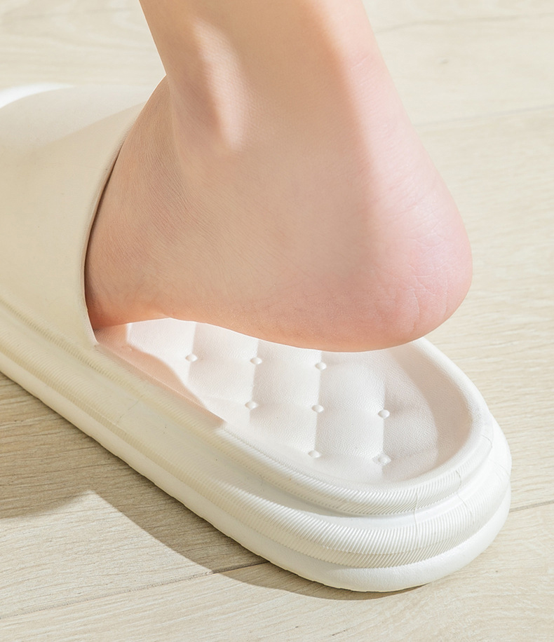 Women Men Indoor House Slipper Non-slip Anti-slip Cloud Cushion Slides Slippers