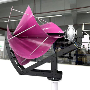 1000W 아르키메데스 풍력 터빈 파워 키트 12V 24V 가정 및 자동차용 접착식 유리섬유 블레이드 장수명 및 오프그리드 공급용 - Product Image 1