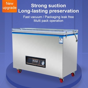 Machine de mise sous vide industrielle longue portée commerciale CE de haute qualité pour viande, fruits de mer, poisson et riz, modèle 1000, automatique, pour usine - Product Image 6