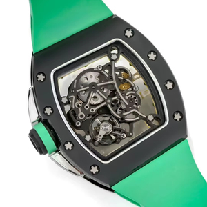 นาฬิกาข้อมือผู้ชาย RM61-01 Barrel Skeleton Double Track NTPT Carbon Ultra Light Manual Mechanical รุ่นผจญภัย - Product Image 4