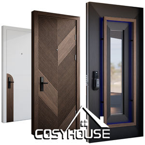 ผู้จัดจำหน่ายประตูภายนอกเชิงพาณิชย์ ประตูทางเข้าสำหรับโครงการก่อสร้าง - Product Image 1