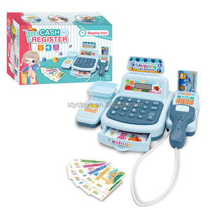 Precio barato, casa <span class=keywords><strong>de</strong></span> juegos, iluminación, música, <span class=keywords><strong>caja</strong></span> <span class=keywords><strong>registradora</strong></span>, <span class=keywords><strong>juguete</strong></span>, escáner electrónico, calculadora, juguetes <span class=keywords><strong>de</strong></span> pago - Product Image 6