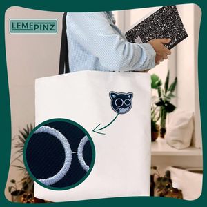 Parche Bordado de Gato Entusiasmado de 3 Pulgadas para Planchar o Coser en Bolsos, Ropa, Gorras y Jeans - Product Image 3