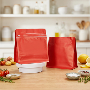 50 sacs à café avec valve, sacs à fond plat écologiques, résistants aux odeurs, de haute qualité, refermables, anti-odeurs, directement de l'usine - Product Image 6