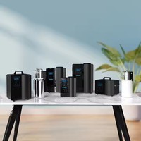 Diffuseur de parfum électrique commercial 301F pour climatisation, 200 ml, contrôle par application, portable, en métal, pour table, prise américaine, USB, hôtel