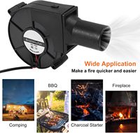 Adaptor Pengisi Daya untuk Pengontrol Kecepatan Variabel BBQ, Kipas Angin Sentrifugal, Pendingin, Pemindah, Pemantik Arang Cepat untuk Berkemah