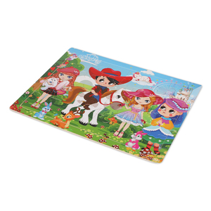 Set <span class=keywords><strong>di</strong></span> 24 Puzzle a Tema Cartoni Animati, Giochi Educativi per lo Sviluppo dell'<span class=keywords><strong>Intelligenza</strong></span> e della Cognizione per Bambini e Bambine - Product Image 5