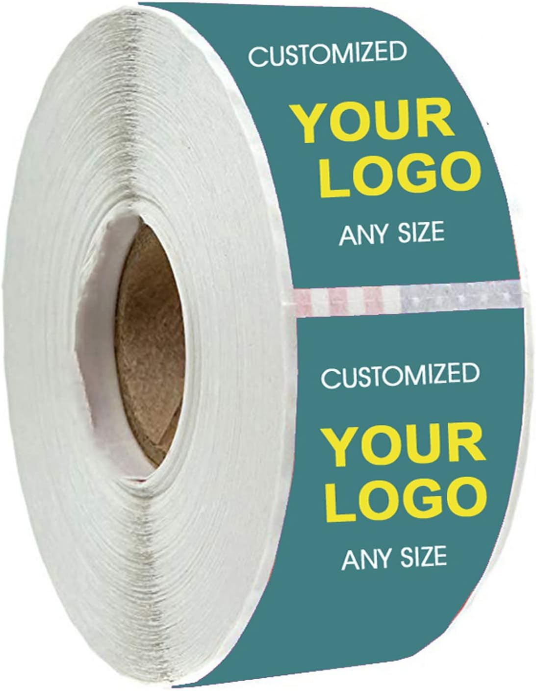 Custom Stickers Personalized Labels Rolls Customized Your Own Sticker/Decals For Any Photo Text Name Address And Business Logo