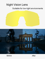Ensemble de lunettes de soleil de sport avec 3 verres PC interchangeables, lunettes de soleil polarisées pour le baseball, monture TR90, lunettes de soleil pour le cyclisme et la pêche
