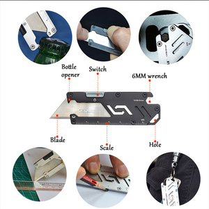 Chất Lượng Cao Edc Dụng Cụ Cầm Tay Nghệ Thuật Dao S09 420 Thép Xử Lý Trượt Mở Có Thể Thay Thế Lưỡi <span class=keywords><strong>DIY</strong></span> Lớp OEM Tùy Chỉnh Sk5 - Product Image 5