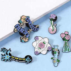 Épinglette Papillon Rose en Émail, Broche Ruban Teal Force Résilience Espoir, Badge de Sensibilisation pour Revers Sac Veste - Product Image 3