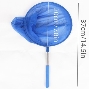 Filet anti-insectes en acier inoxydable Filet anti-libellules Aquarium Poisson rouge Mini couleur Filet à tremper pour enfants - Product Image 3