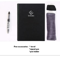A5 Blank Großhändler Fabrik Neueste Design Supply Radiergummi Rocketbook Notebook Mit Wasserdichtem Papier
