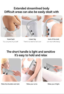 2026 Nieuwe Aanwinst Elektrische Diepe Lichaamsmassageapparaat Handheld Spiermassagepistool met Dubbele Kop - Product Image 6