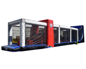 Parcours d'obstacles gonflable de guerrier Ninja de 62 '/obstacles gonflables de course/jeu de course d'obstacles gonflable - Product Image 2